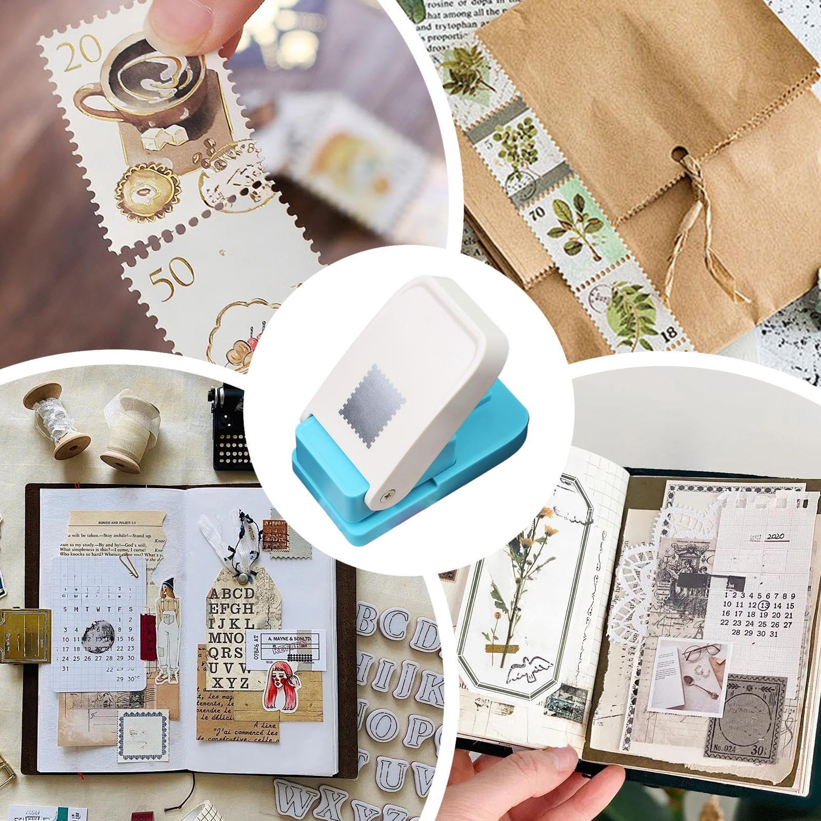 Perforatrice Carrée, Portable - En Forme De Timbre - Pour