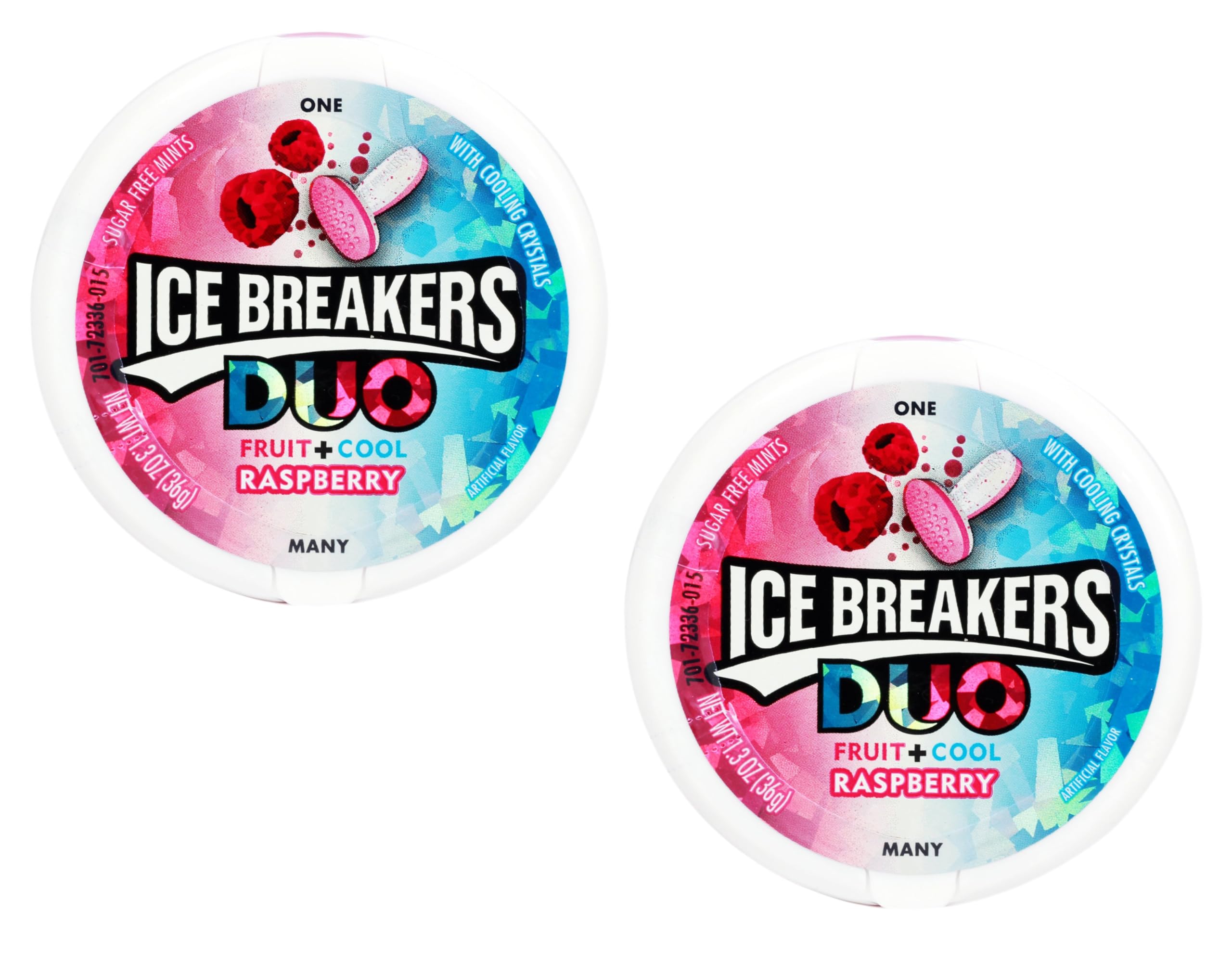 Ice Breakers Duo Fruit + Cool 2 Pieces Raspberry 36 G,Sugar Free Mints With Cooling Crystals (B0D1CQH6CW) Amazon Price History, Amazon Price Tracker