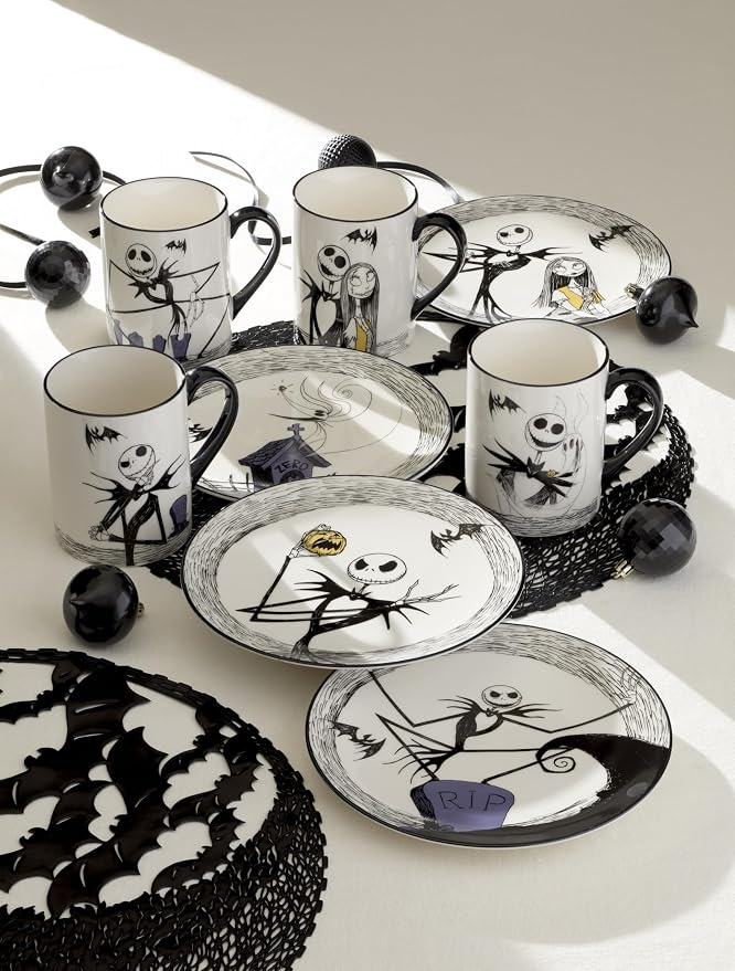 Set de 4 mugs Lenox Nightmare Before Christmas 16 oz miniatura 7