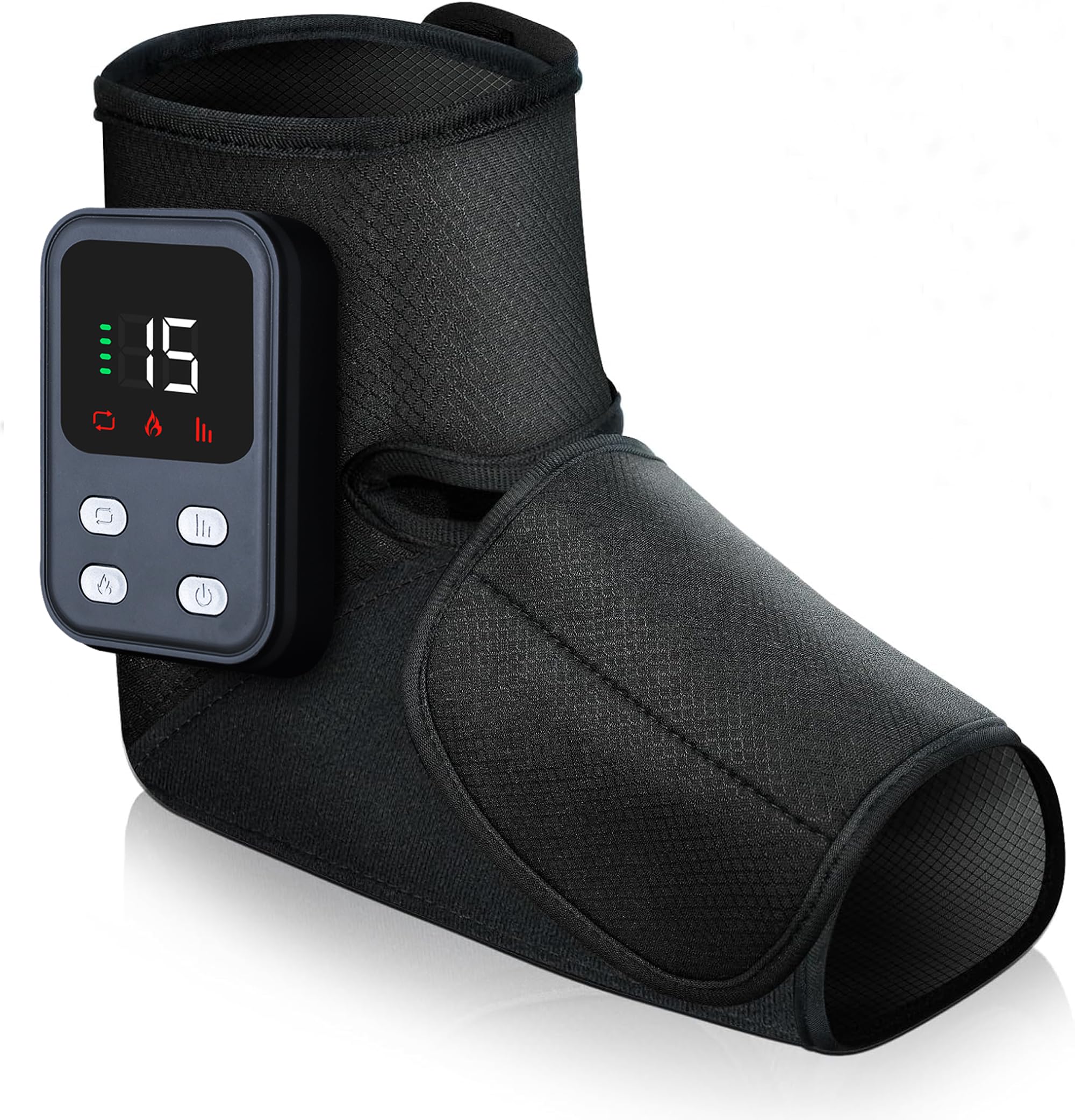 Masajeador de pies inalámbrico con calefacción para alivio del dolor plantar e hinchazón para tobillo, pies y circulación sanguínea, regalo perfecto para hombres y mujeres, papá mamá