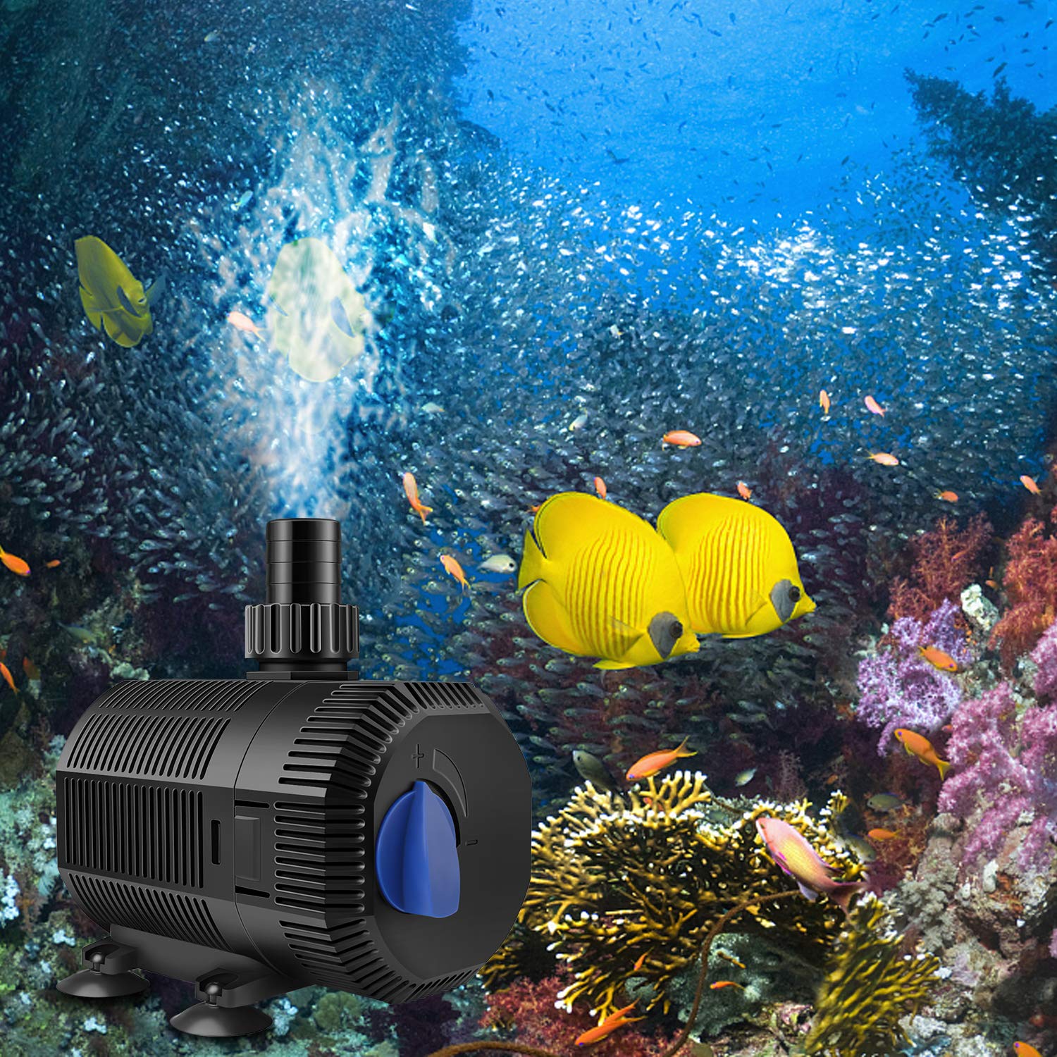Pompa di Giardinaggio Stagno Della Pompa dell'acqua Eco pompa 2300L/H 35W
