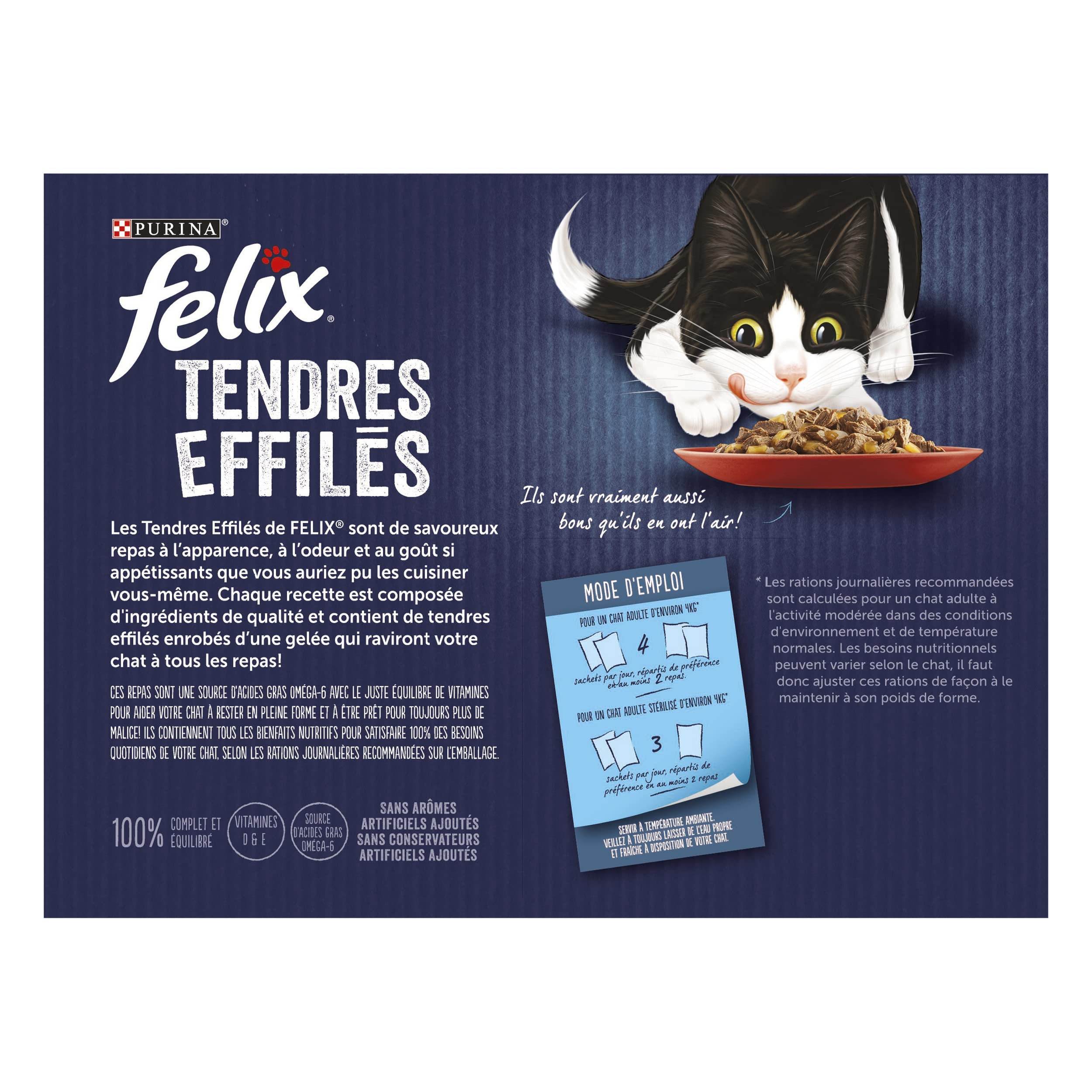 Felix Tendres Effilés en Gelée - Sélection de la Campagne - Lot de 6-12x85g