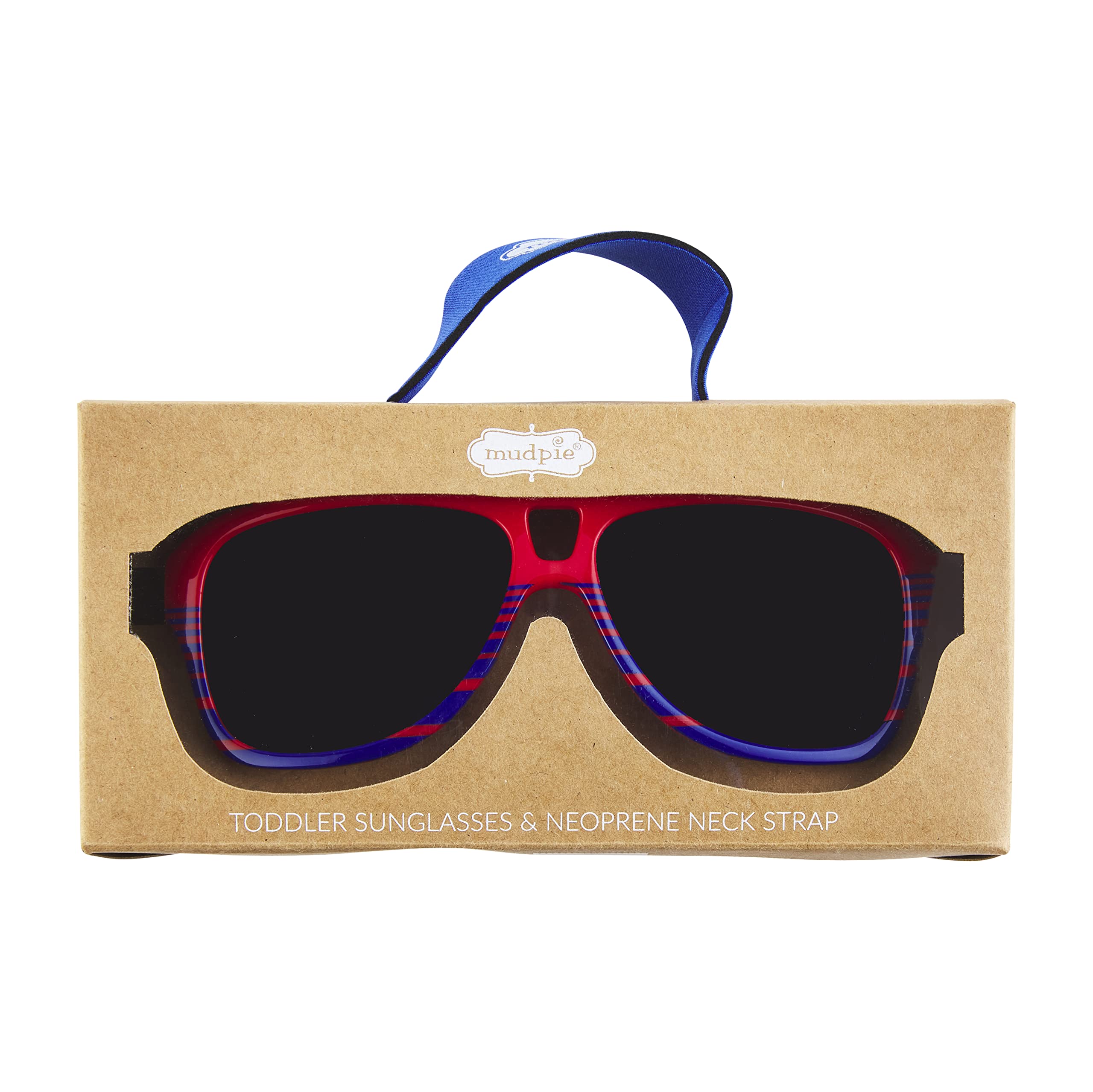 Mud Pie Glam Sonnenbrille und Riemen für Kleinkinder, Jungen