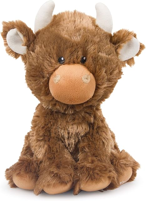 Petface Buddies Plush Hetty the Highland Cow Dog Toy