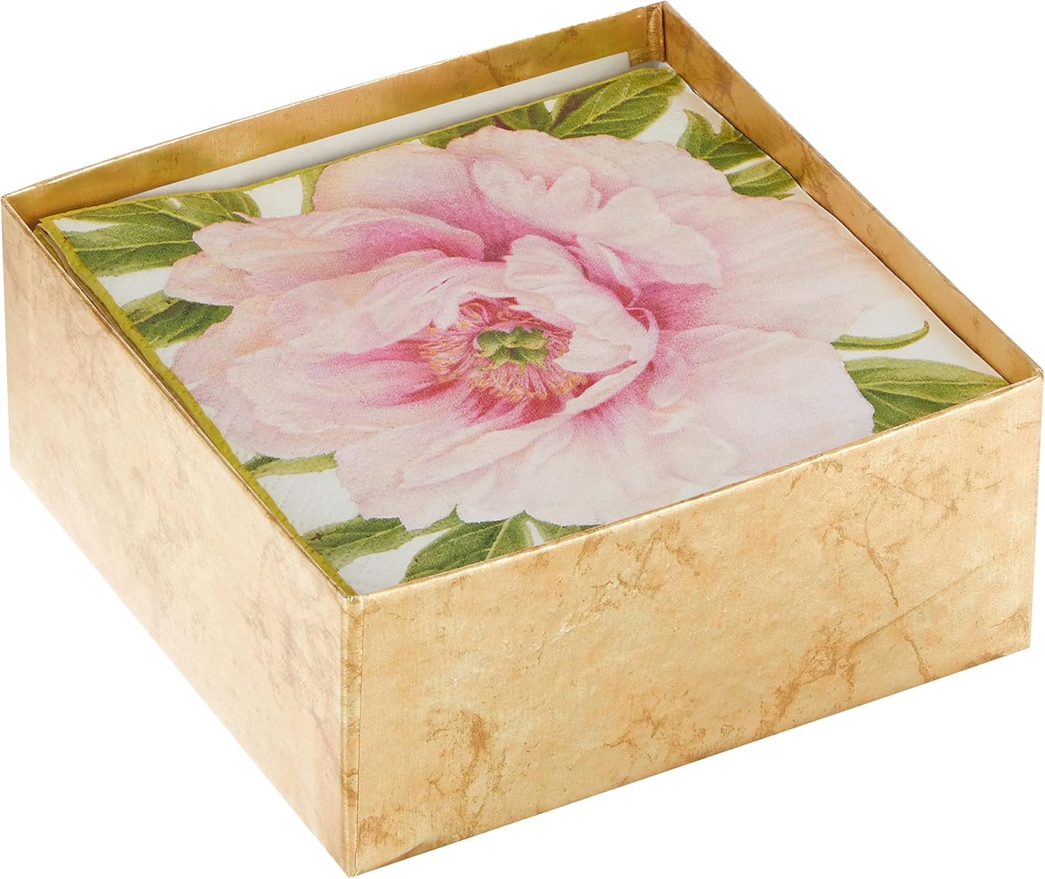 Entertaining with Caspari Blush Paper Cocktail Napkins (Box