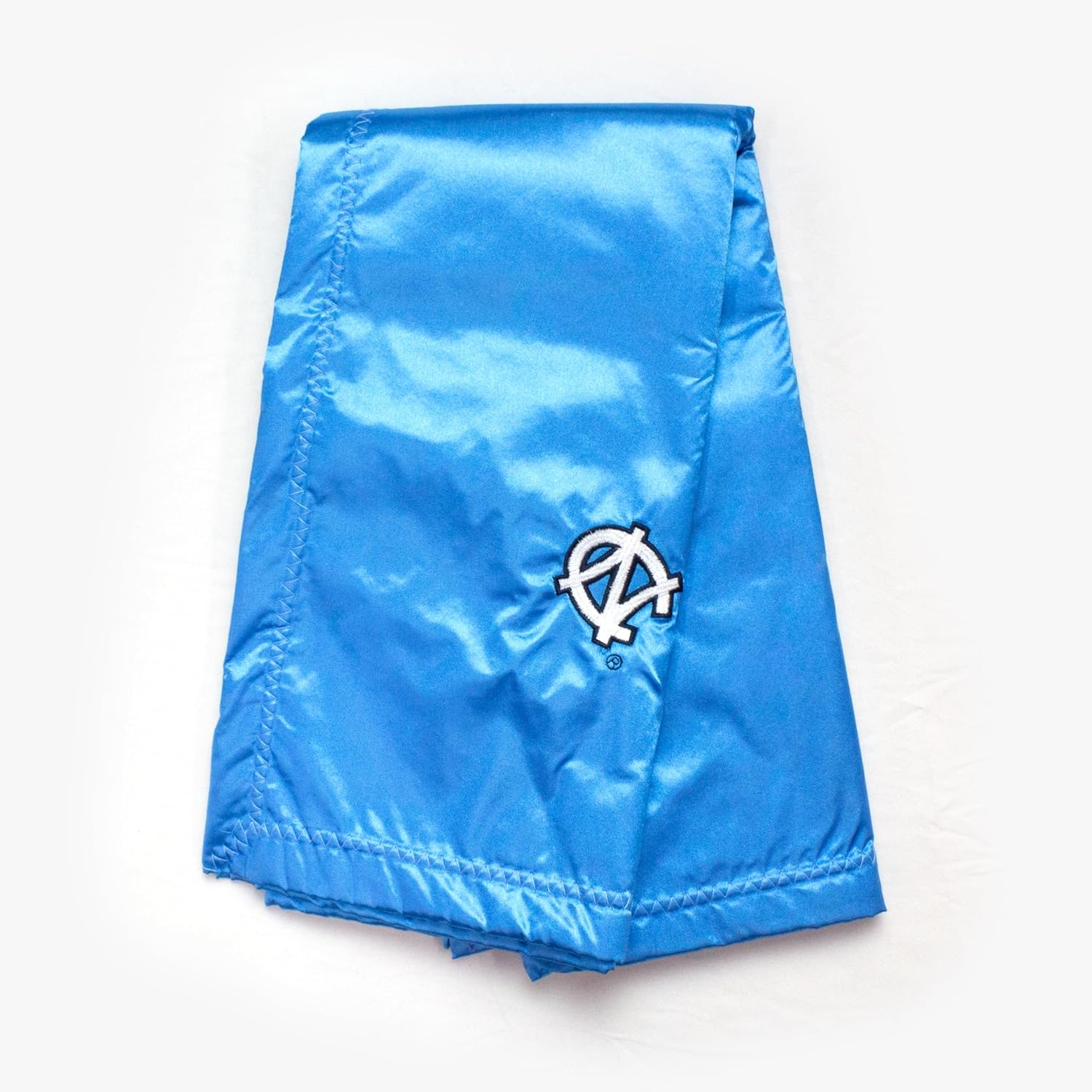 Comfy Feet Everything Comfy North Carolina Tarheels Silky and Super Soft Plush Baby Blanket, 28" x 28"