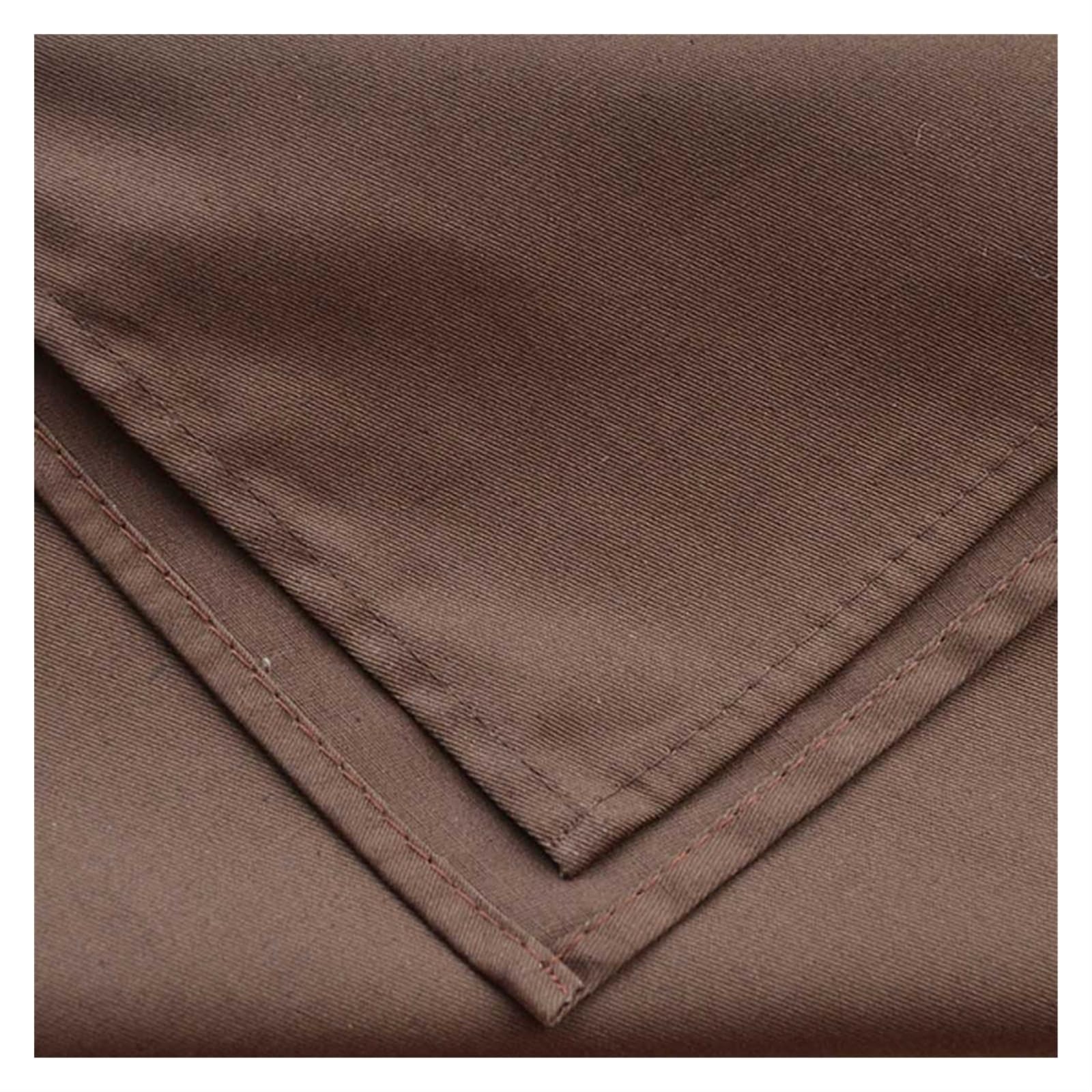 Tovagliolo di Stoffa 10 pezzi rosso bianco cotone 33x33cm Panno pieghevole quadrato for hotel ristorante western tavolo da pranzo tavola da pranzo spessore tovagliolo tessile di casa ( Color : Thick c