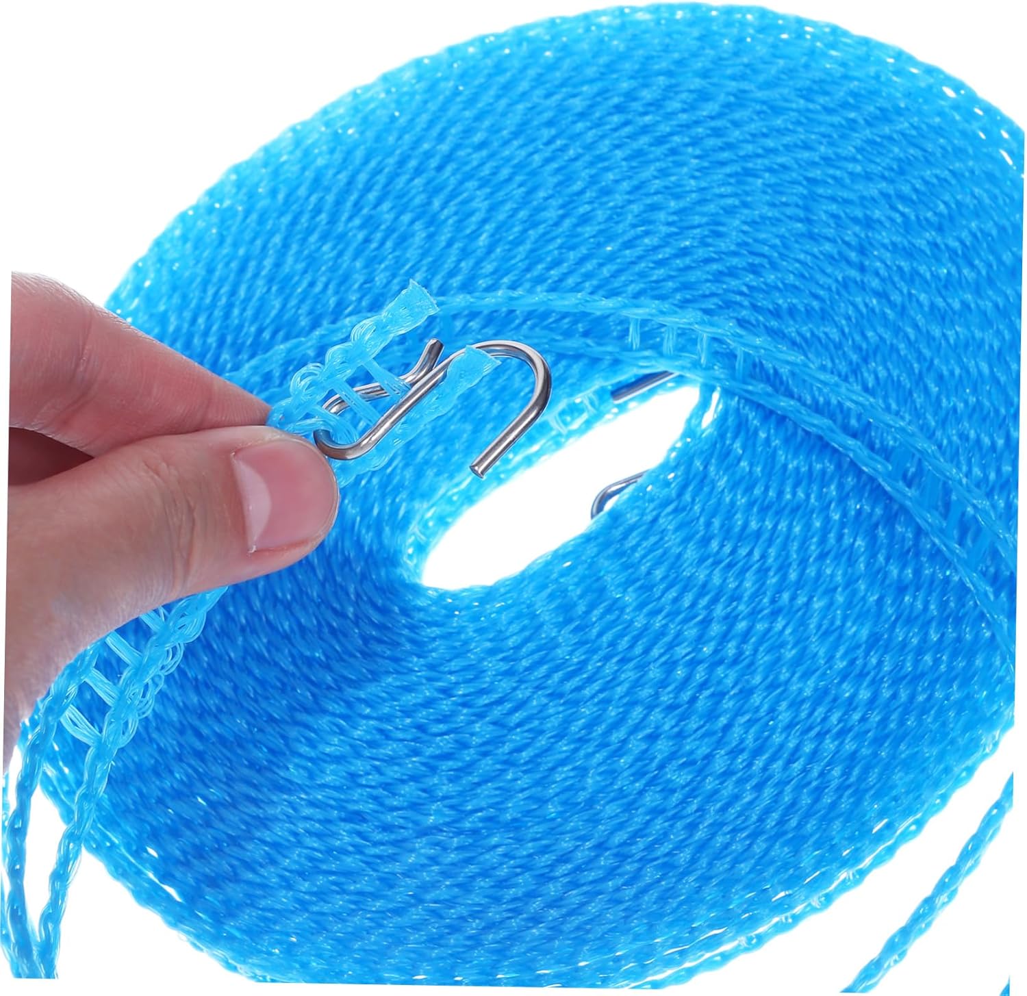 Ciieeo 15rolls Retractable Clothesline for Outdoor and Indoor Use Each and High-Strength Nylon Easy to Install for Camping and Travel Laundry