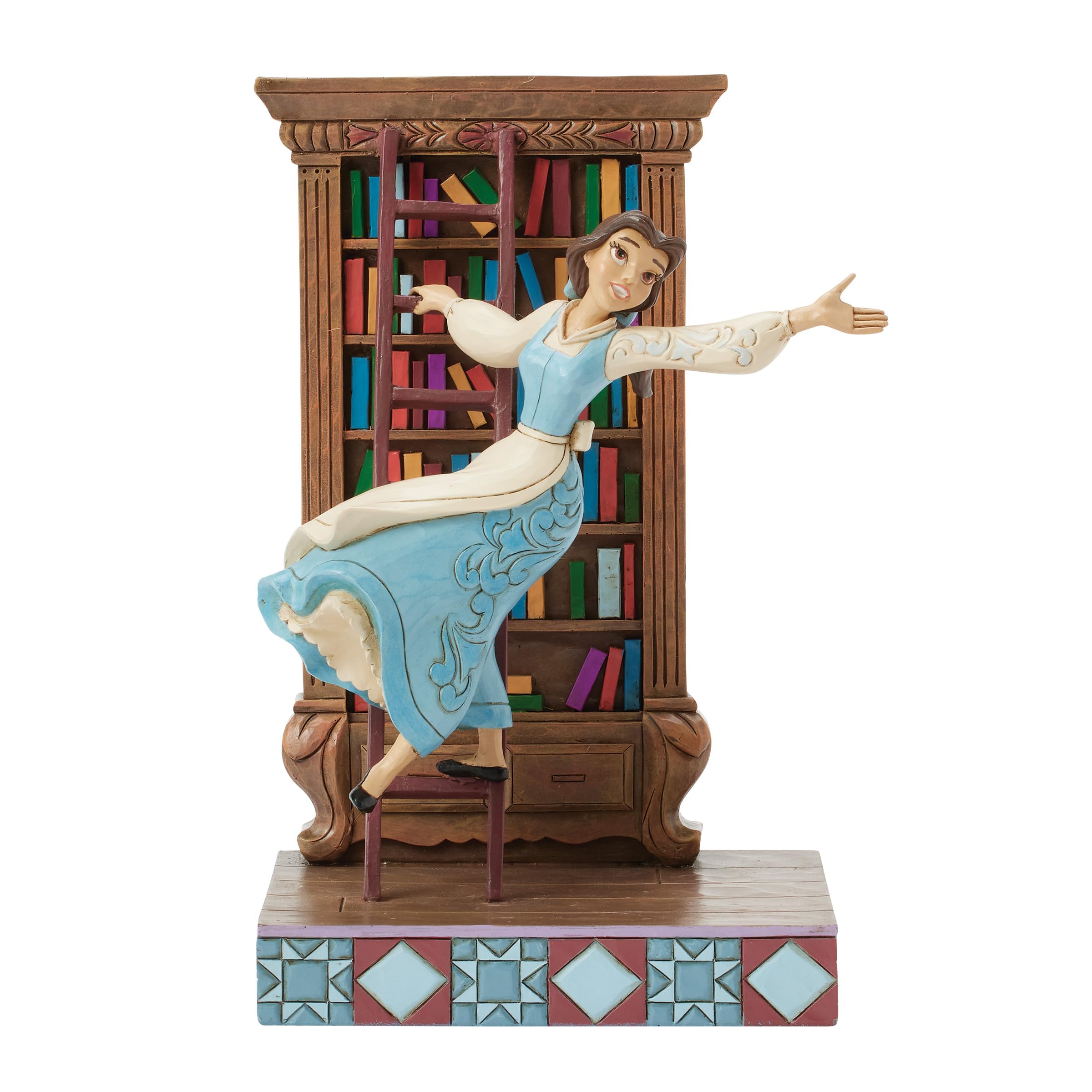 Disney Traditions Figurine Belle avec étagère