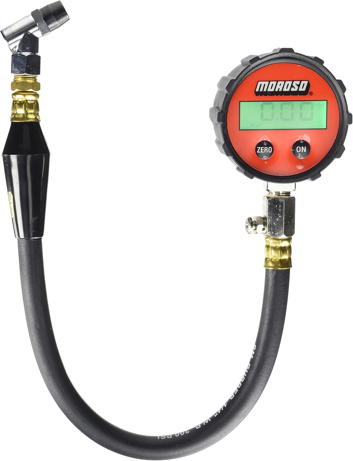 Moroso 89575 Digital Backlit Tire Pressure Gauge, 0-60 PSI