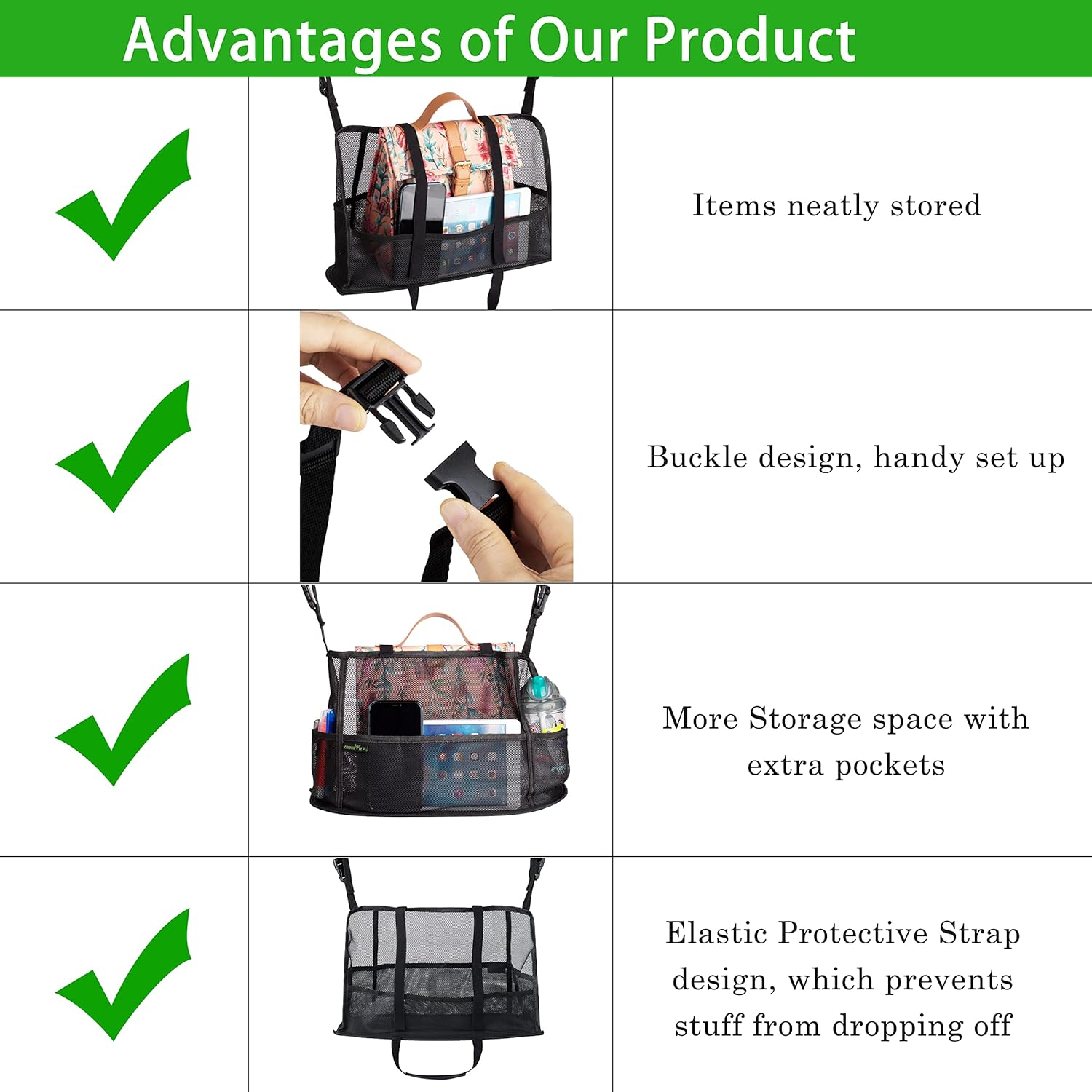 Backseat Organizer Protective Essentials Accessories Image