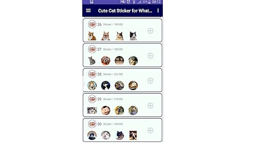 Cute Cat Sticker for Whatsapp