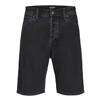 JACK & JONES JJIALEX Jjoriginal Shorts- Baggy Fit – Blu Nero S M L XL XXL Cotone