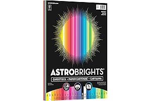 Astrobrights Colored Cardstock 8.5x11 Inches