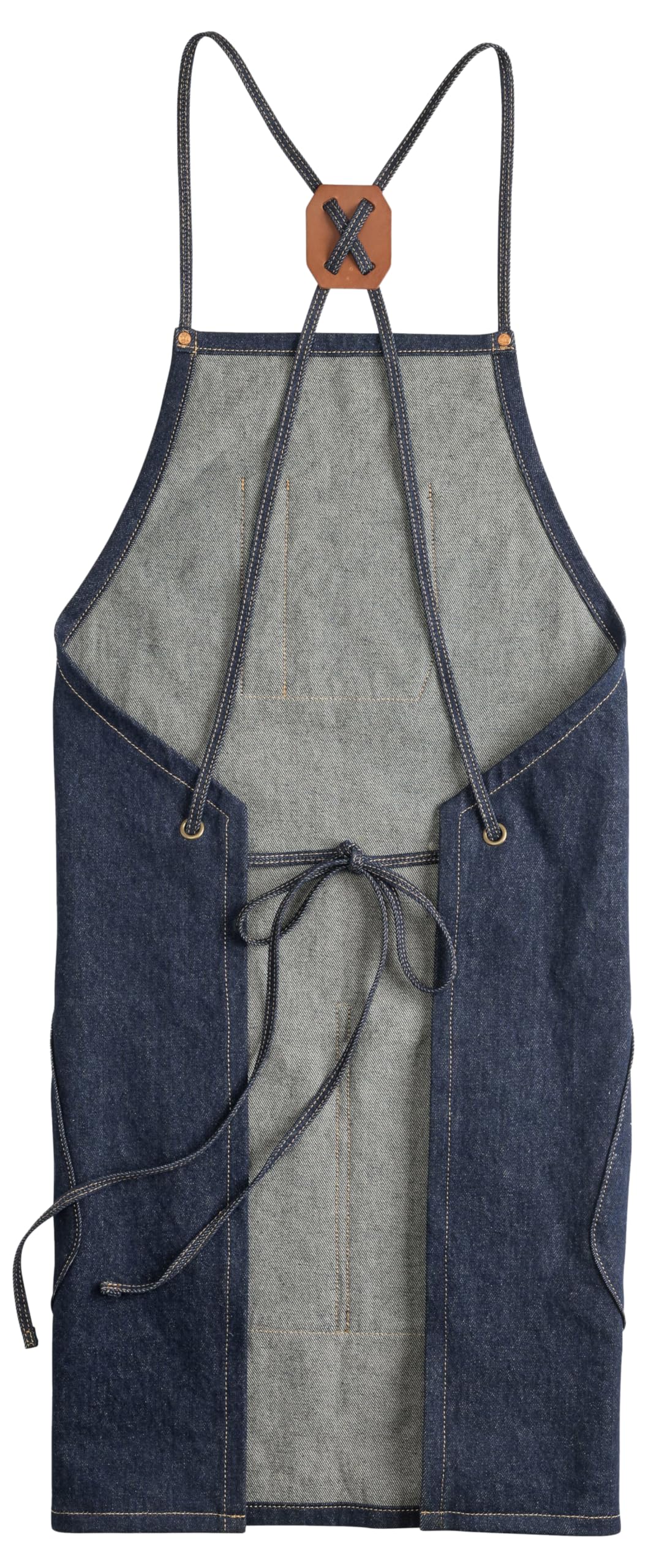 Levi's RED TAB Mainline Adjustable Denim Apron, Z9999 CNY Black Gold, One Size, Z9999 CNY BLACK GOLD, jeden rozmiar