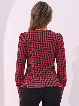 Vintage floral houndstooth rétro blouse Joe Browns Vintage Floral Blouse | Freemans