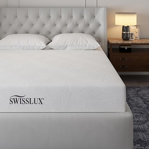 Miniatura 9 de iCOOL - Colchón tamaño Queen de 8 pulgadas, colchón de espuma viscoelástica de felpa mediana con infusión de gel refrigerante, certificado