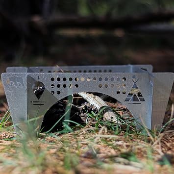 Kamp Ayısı® OttomanFire™ Bushcraft Jel Yakıtlı Osmanlı Ocağı