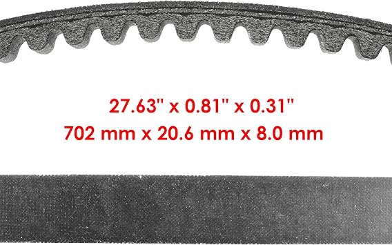 Caltric Secondary Transmission Variator Pulley Kit Compatible with John Deere D105 / E100 / X105 / X106 / MIA12482