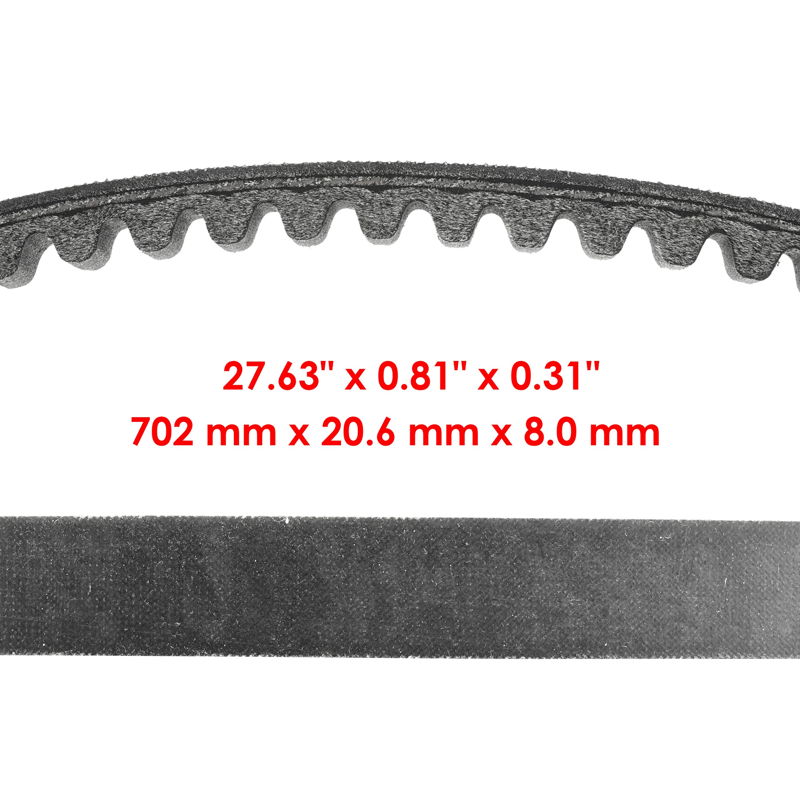 Caltric Zestaw koła pasowego przekładni wtórnej kompatybilny z John Deere D105 | E100 | X105 | X106 | MIA12482