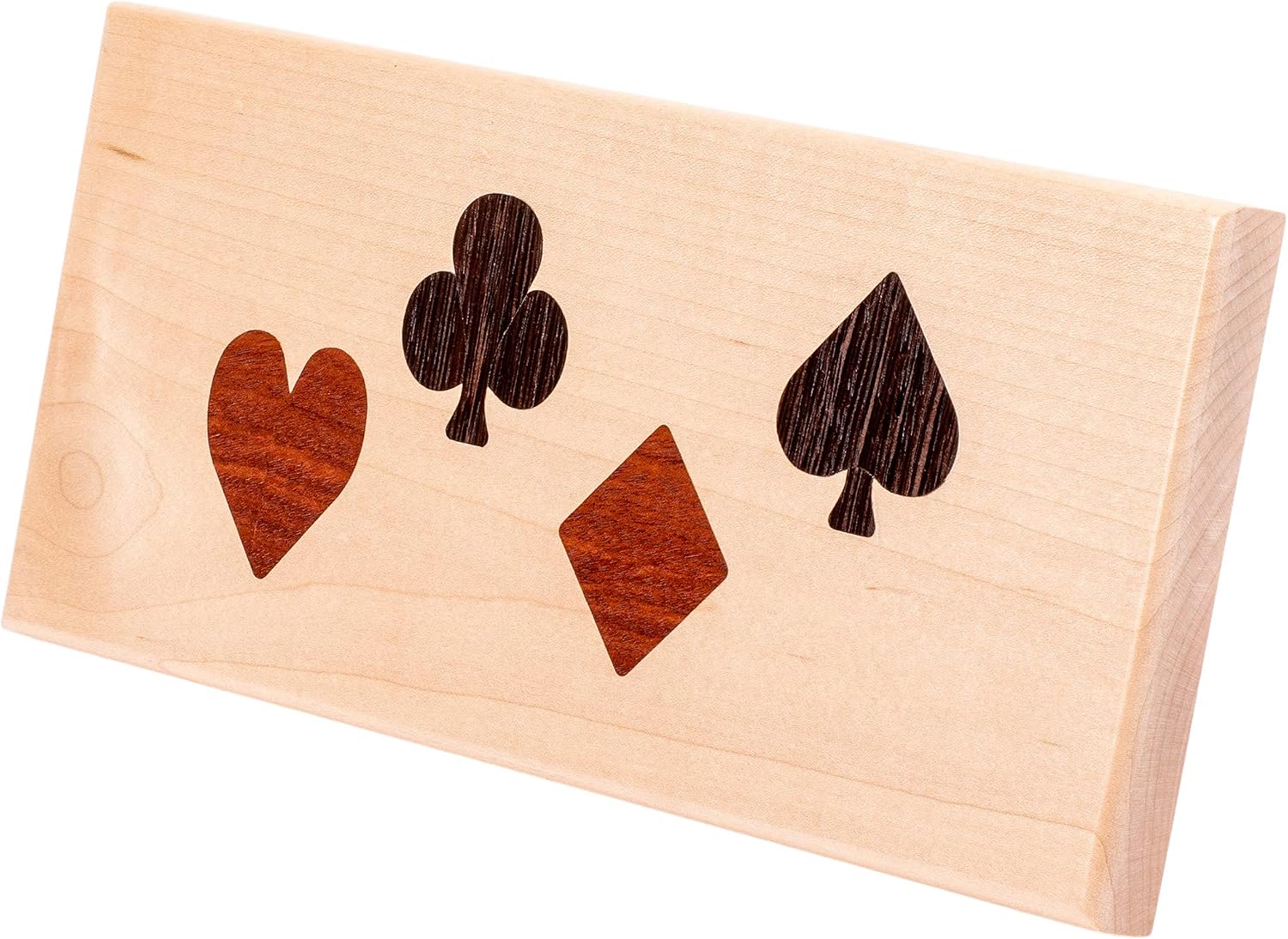 Heart, Spade, Diamond, Clover Card Set 2" - Acrylic Router Inlay Templates for Precise Wood Inlay Designs by Tarter Woodworking (MLIS) Multiple Layer Inlay System, Made in USA
