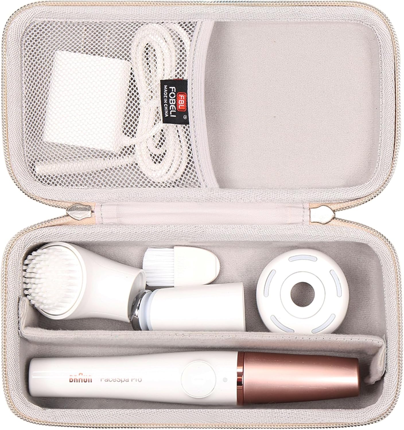 FBLFOBELI Hard Case Compatible with Braun Face Epilator Facespa Pro 910/911/SE921 Facial Hair Removal - Image 2