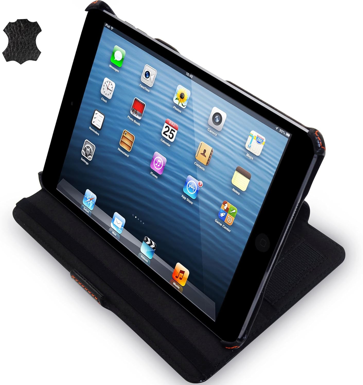 Custodia A Libro In Pelle Sintetica Per IPad Air 2, Protezione Dagli Angoli, Per Apple IPad Air 2 - Foto 7