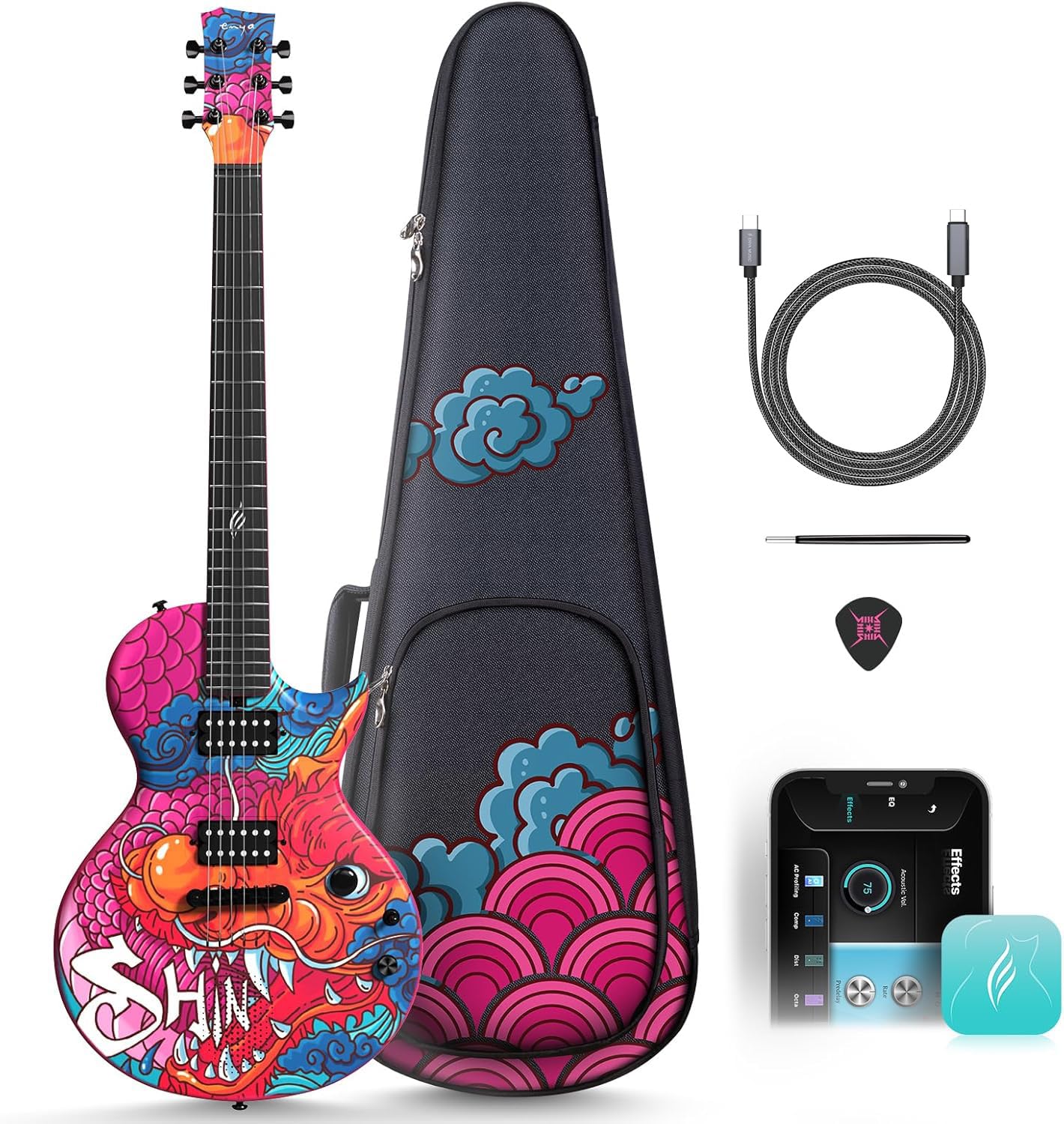 Amazon | ENYA NOVA GO SONIC Dragon 小林信一モデル 次世代アンプ内蔵