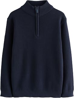 NEXT Boys Quarter Zip Jumper
