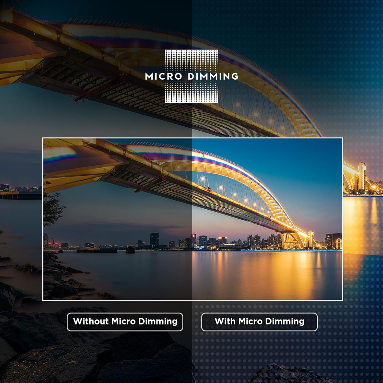Side view of the TCL 40S5400A TV showing labeled input and output ports