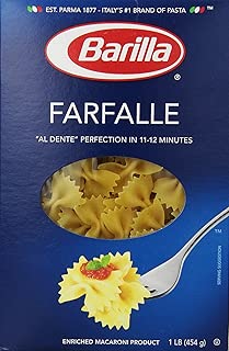 Barilla Pasta, Farfalle, 16 Ounce - coolthings.us