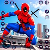 juego spiderman pc mega - Best fighting games Amazing Super Flying Spider Rope Hero Gangster Rescue Man