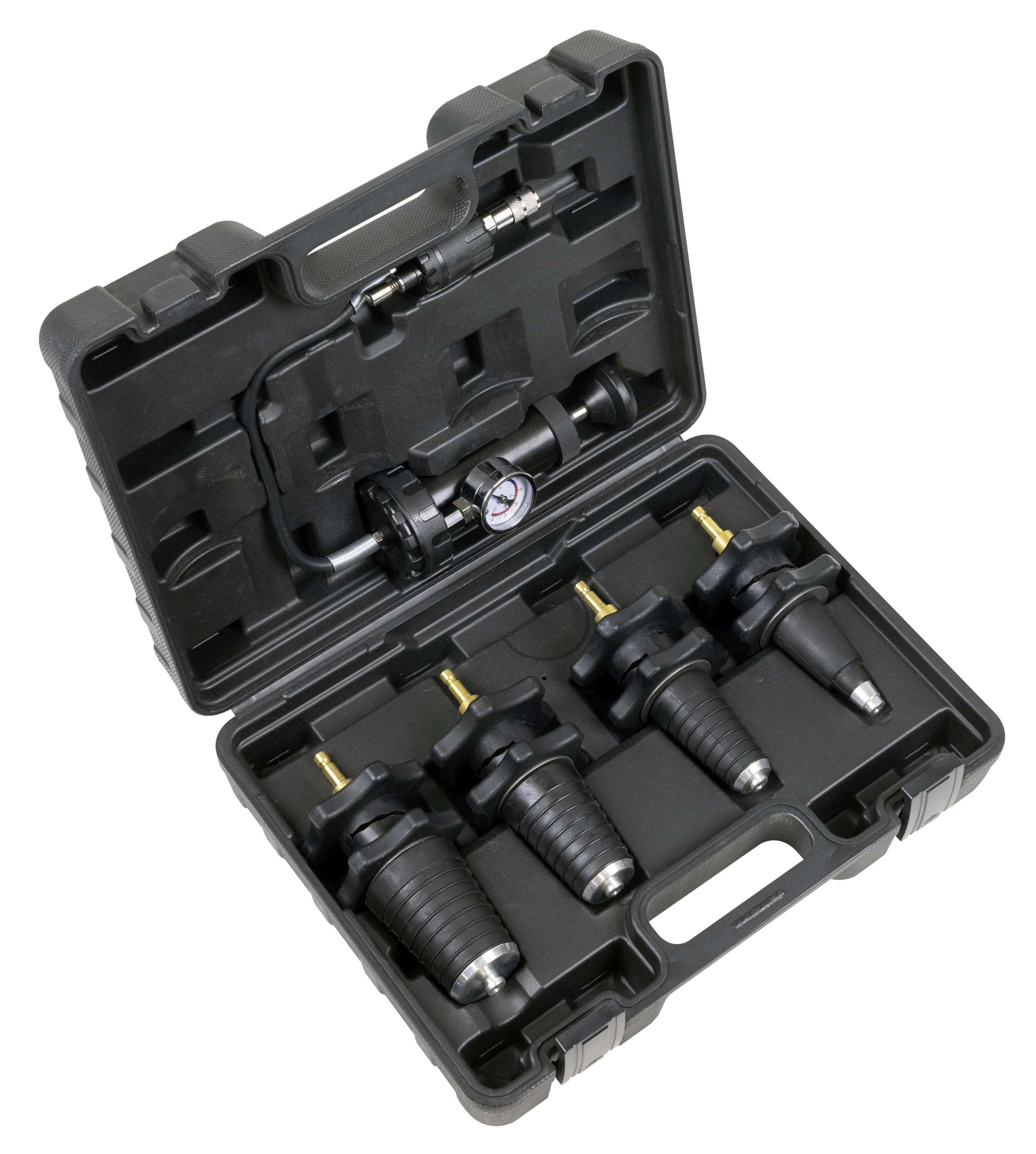Sealey Vs0033 Cooling System Pressure Test Kit 5Pc