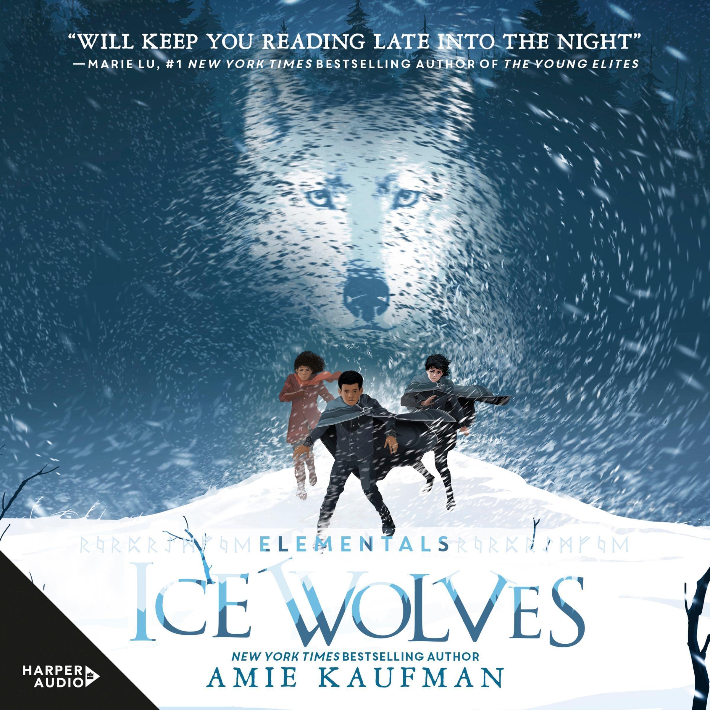 Cover art for Ice Wolves (Elementals, #1)