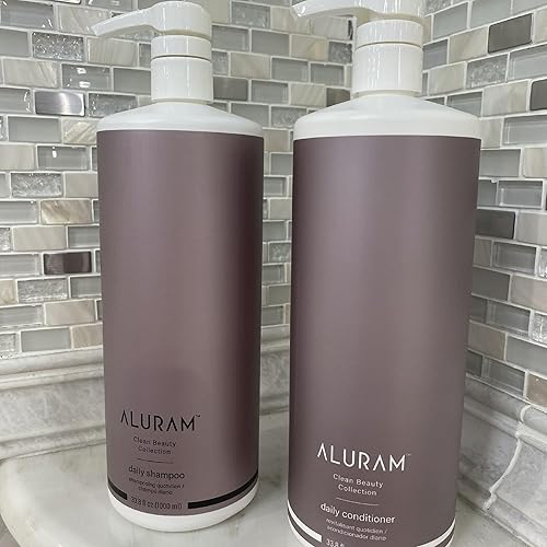 Miniatura 2 de ALURAM Champú diario de agua de coco para hombres y mujeres, hidratación desintoxicante y volumen para todo tipo de cabello