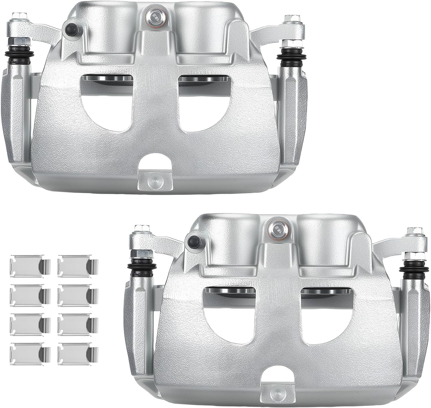GEARLAST Rear Left & Right Brake Caliper With Bracket Rear Brake Caliper Compatible with Dodge Ram 2500 Ram 3500 2011-2018, Dodge Ram 2500 Ram 3500 2009-2010, 18-B5174 18-B5175
