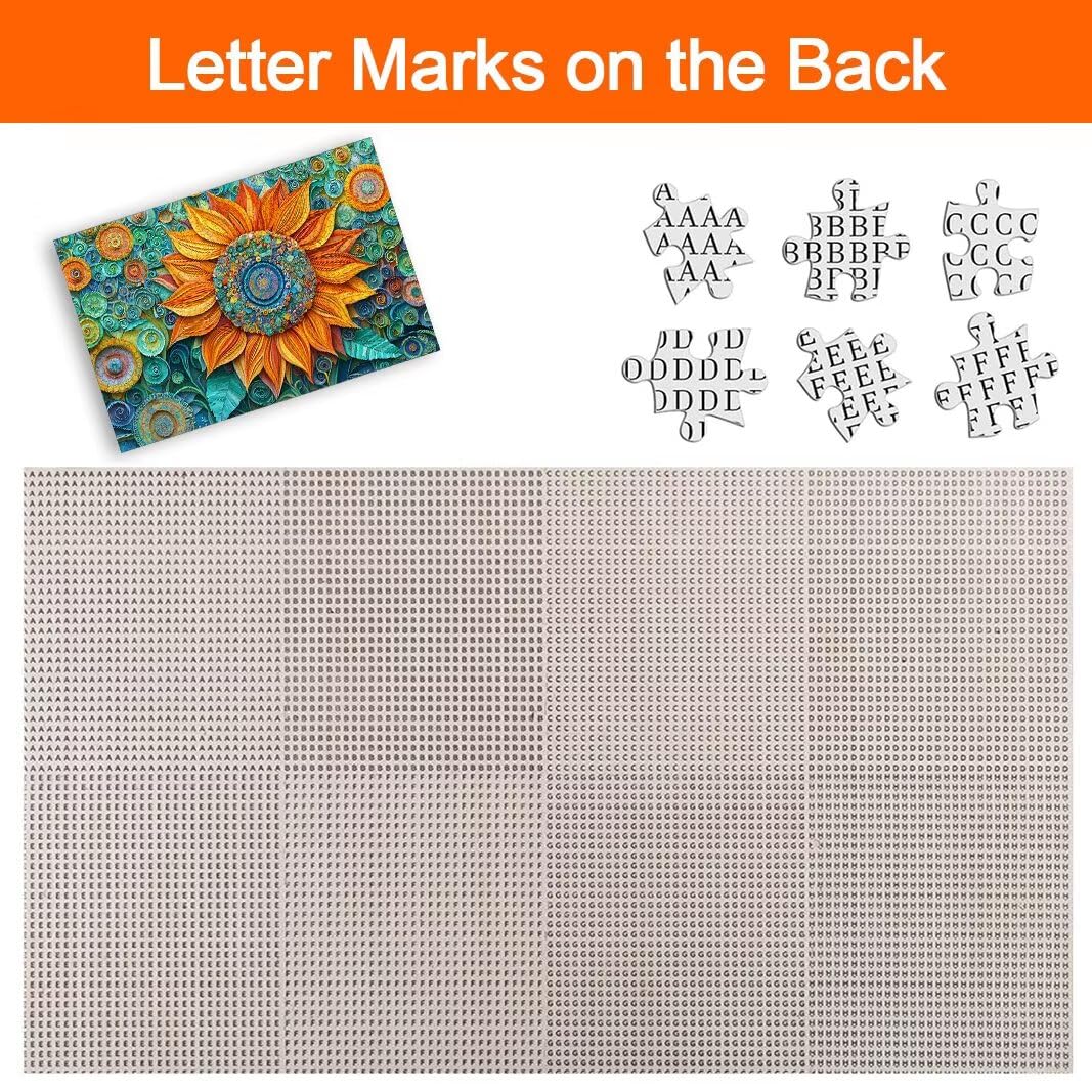 Puzzle 2000 Pezzi, Puzzle Girasole, Misura: 100x71cm, Regalo Donna -8737