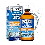 Sovereign Silver Immune Support - Colloidal Silver, Bio-Active Silver Hydrosol, 10 ppm, Liquid Twist Top, 16 Fl Oz, (473 mL)