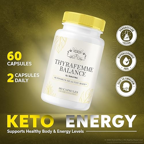 Miniatura 3 de ThyraFemme Balance - Fórmula prémium con ingredientes naturales para apoyar la energía, el equilibrio femenino y el estilo de vida activo  Pastillas