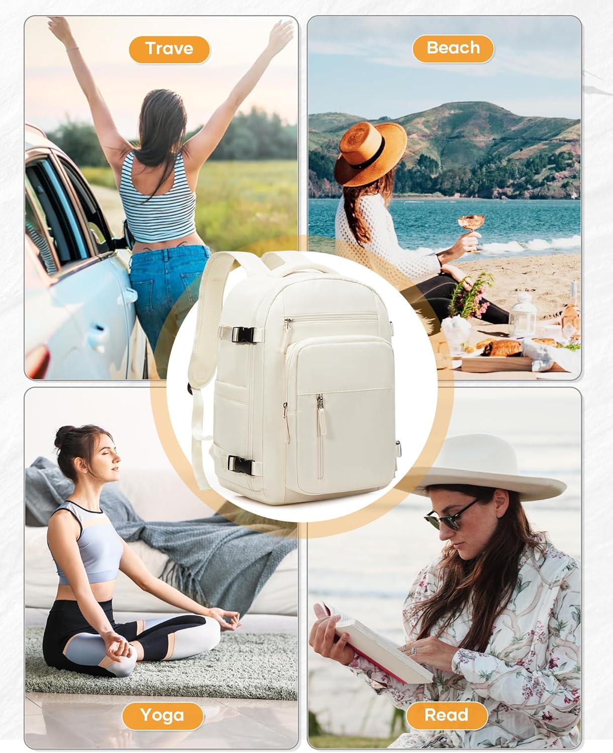 トラベルバックパック ポンプ付き レディース メンズ