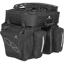 M-Wave Amsterdam Triple Deluxe Pannier - Black