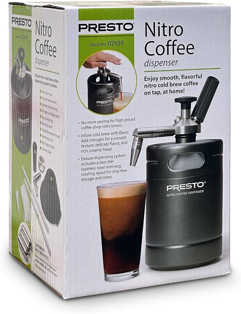 Amazon | Presto 02939 コールドブリュー ニトロ コーヒー