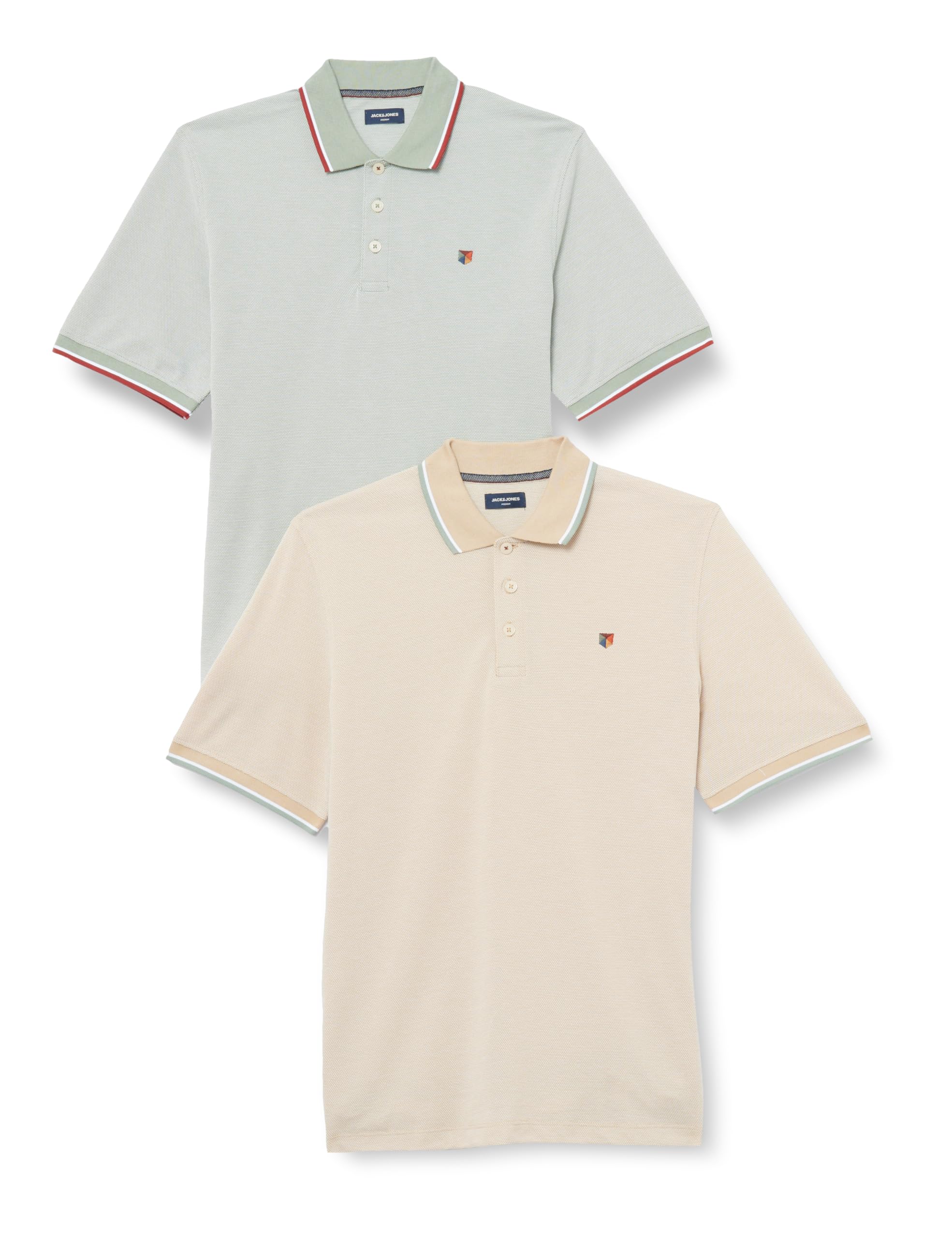 Jack & Jones Men's Beige Polo Shirt, Xl