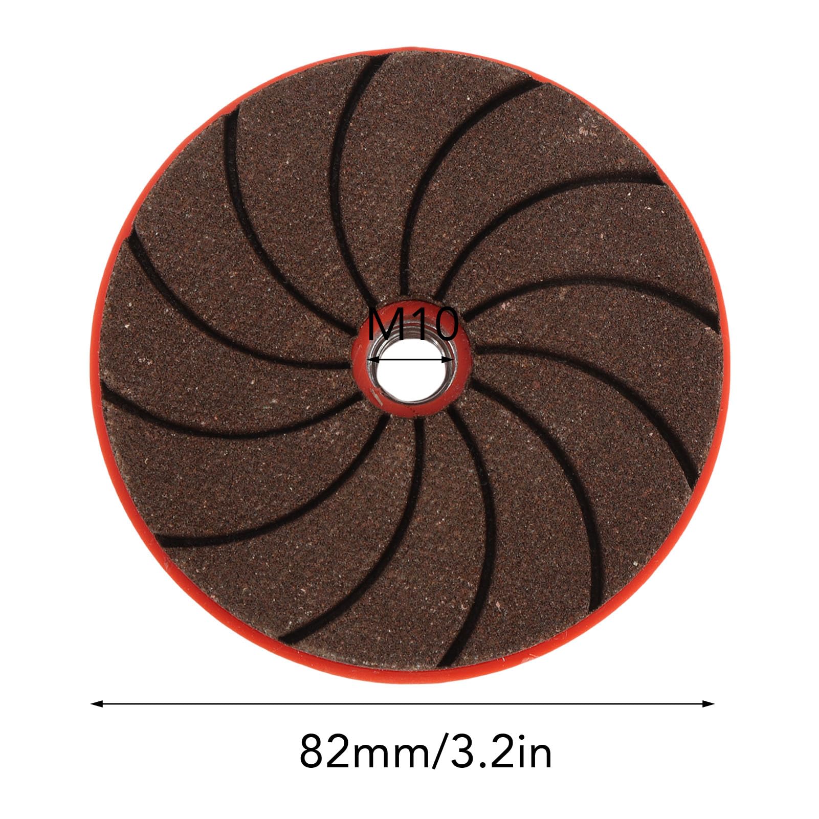 Integrierte Schleifscheiben 2er-Set – Körnung 50/100/200 Für Metall, Holz, Fliesen & Kunststoff, Für Winkelschleifer