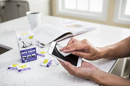 Miniatura 10 de Invisible Glass 90102 - Toallitas de limpieza de lentes y pantalla sin pelusas, perfectas para gafas, cámaras, electrónicas, 20 unidades