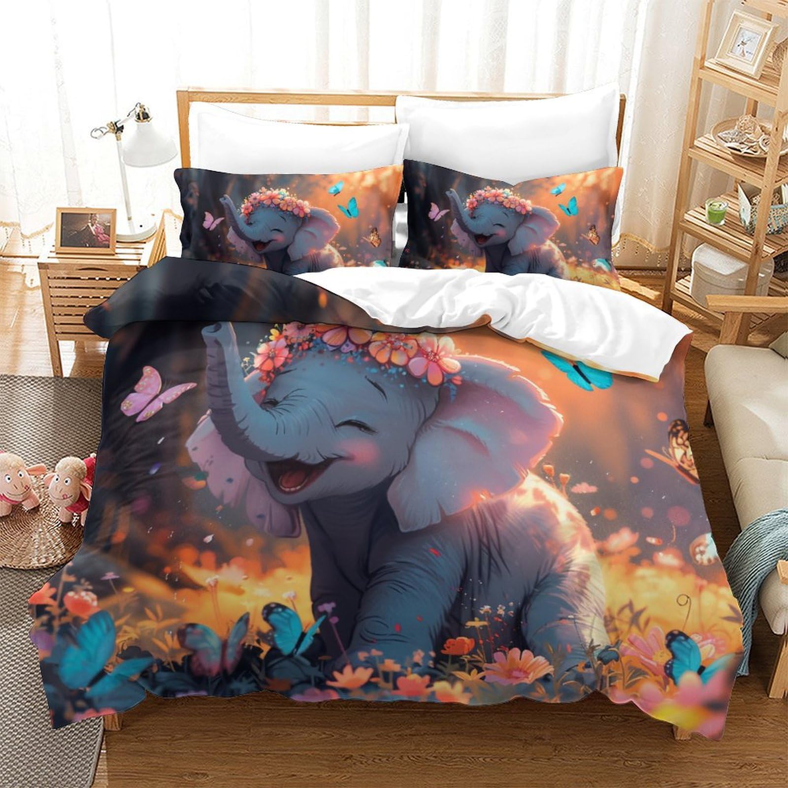 Housse de couette 260x220cm en microfibre hypoallergénique pour éliminer l'inconfort nocturne