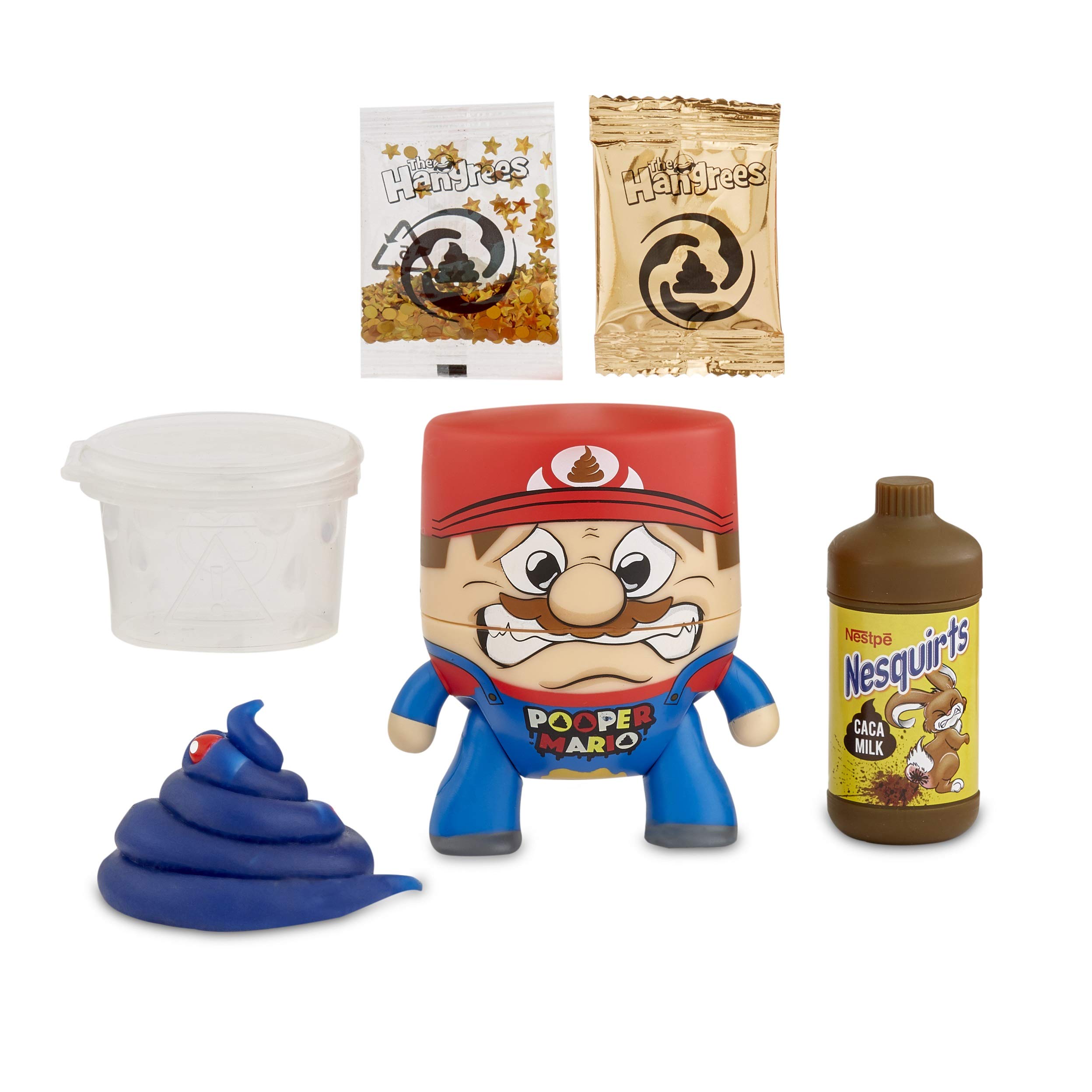 Amazon.com: MGA Entertainment Hangrees- Pooper Mario : Toys & Games