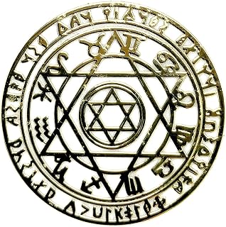 RELIGHT 六芒星 星座 星座图 金属 贴纸 贴纸 神圣几何图案 奥尔果纳石 装饰材料 1.5厘米 6片