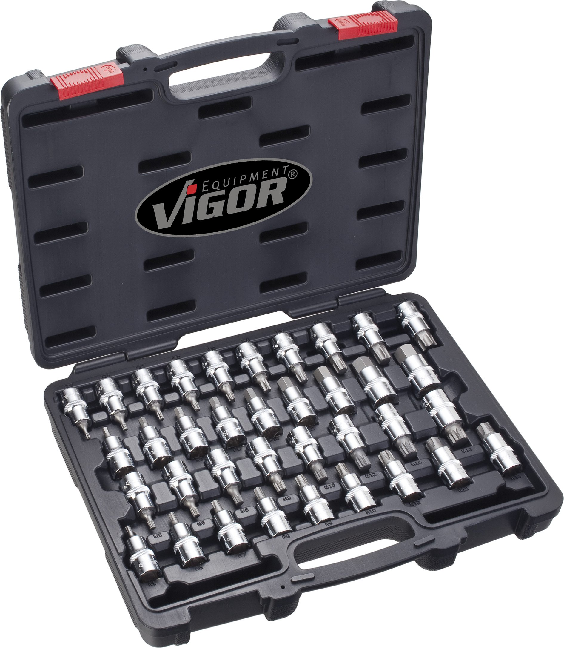 Embout De Tournevis Pour Douille 6 Pans Creux 7mm - Entraînement 1/2" (12.5mm), Longueur 55mm - Traité Thermiquement, Haute Résistance