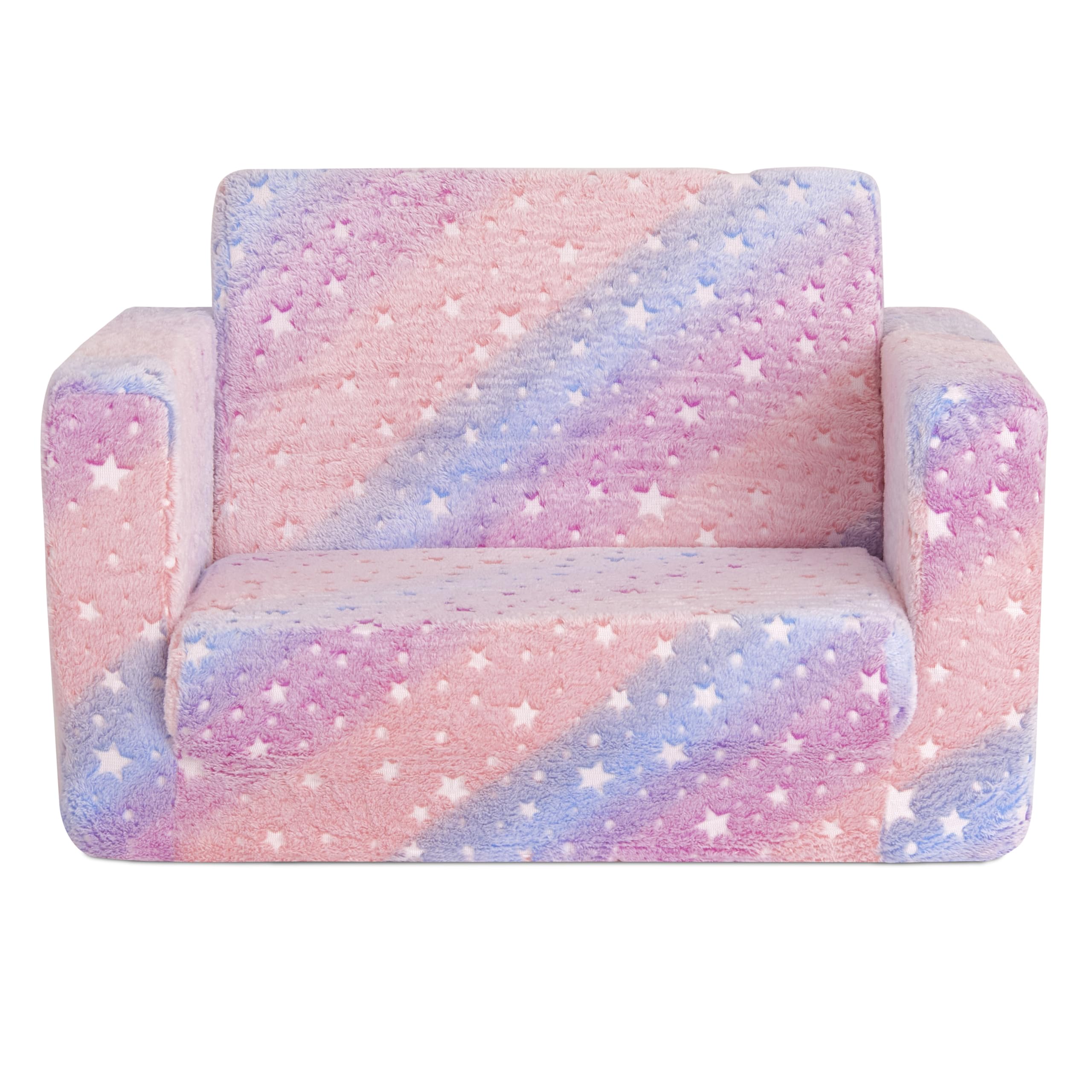Amazon.com: Dream On Me Nestle Kids Sofa in Tie Dye, 2-in-1